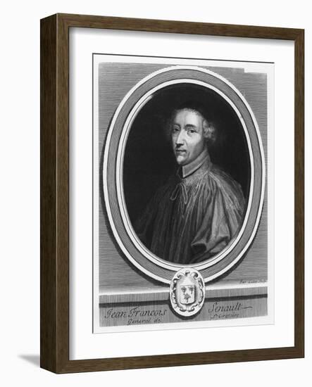 Portrait of Jean-François Senault-Jacques Lubin-Framed Giclee Print