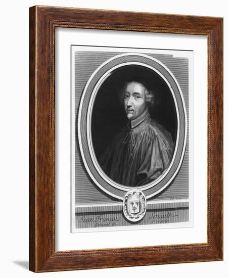 Portrait of Jean-François Senault-Jacques Lubin-Framed Giclee Print