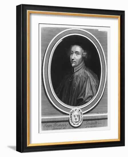 Portrait of Jean-François Senault-Jacques Lubin-Framed Giclee Print