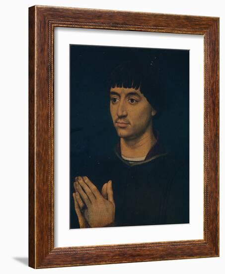 'Portrait of Jean Gros', c1460-Rogier van der Weyden-Framed Giclee Print