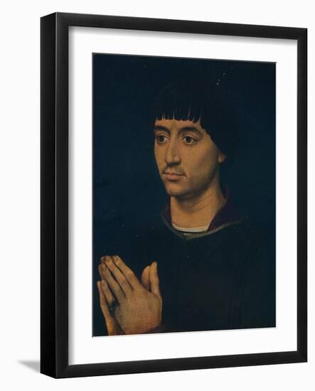 'Portrait of Jean Gros', c1460-Rogier van der Weyden-Framed Giclee Print