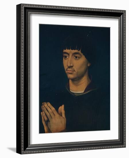 'Portrait of Jean Gros', c1460-Rogier van der Weyden-Framed Giclee Print