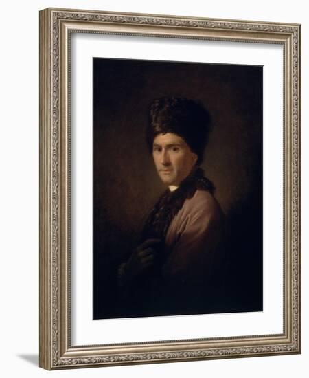 Portrait of Jean-Jacques Rousseau (1712-177), 1766-Ramsay-Framed Giclee Print