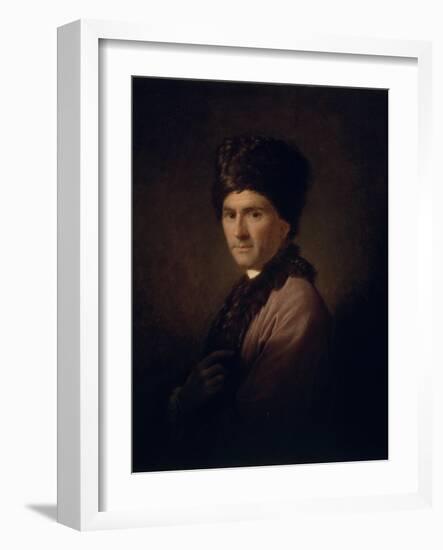 Portrait of Jean-Jacques Rousseau (1712-177), 1766-Ramsay-Framed Giclee Print