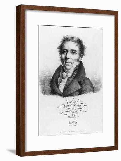 Portrait of Jean-Louis Laya-Julien Leopold Boilly-Framed Giclee Print