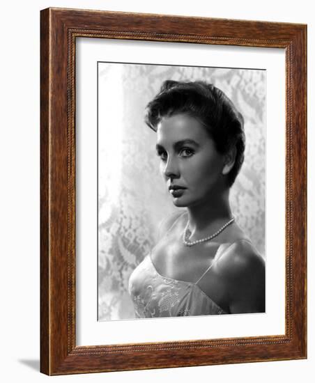 Portrait of Jean Simmons-null-Framed Photo