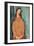 Portrait of Jeanne H‚buterne-Amedeo Modigliani-Framed Giclee Print