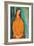 Portrait of Jeanne Hebuterne-Amedeo Modigliani-Framed Giclee Print