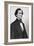 Portrait of Jefferson Davis (1808-1889) (Detail)-Mathew Brady-Framed Giclee Print