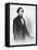 Portrait of Jefferson Davis-Mathew Brady-Framed Premier Image Canvas