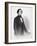 Portrait of Jefferson Davis-Mathew Brady-Framed Giclee Print