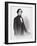 Portrait of Jefferson Davis-Mathew Brady-Framed Giclee Print