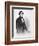 Portrait of Jefferson Davis-Mathew Brady-Framed Giclee Print