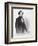 Portrait of Jefferson Davis-Mathew Brady-Framed Giclee Print