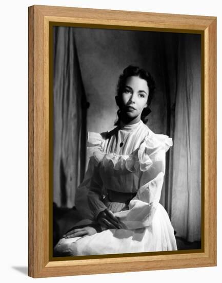 Portrait of Jennie, Jennifer Jones, 1948-null-Framed Stretched Canvas