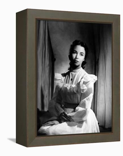 Portrait of Jennie, Jennifer Jones, 1948-null-Framed Stretched Canvas