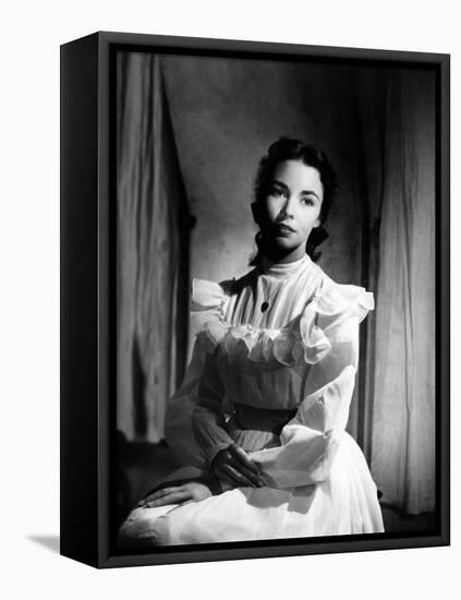 Portrait of Jennie, Jennifer Jones, 1948-null-Framed Stretched Canvas