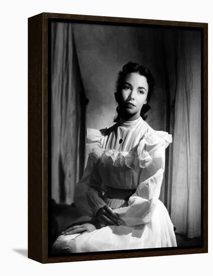 Portrait of Jennie, Jennifer Jones, 1948-null-Framed Stretched Canvas