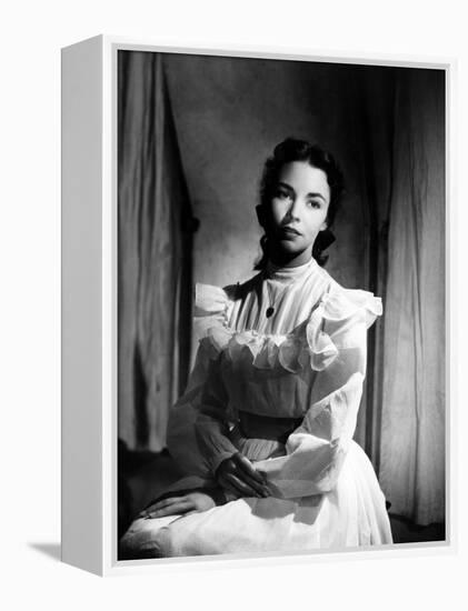 Portrait of Jennie, Jennifer Jones, 1948-null-Framed Stretched Canvas