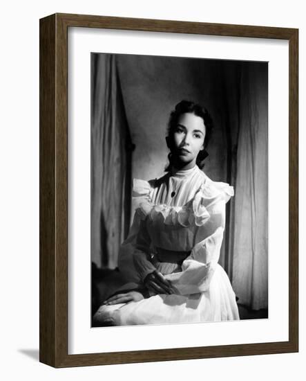 Portrait of Jennie, Jennifer Jones, 1948-null-Framed Photo