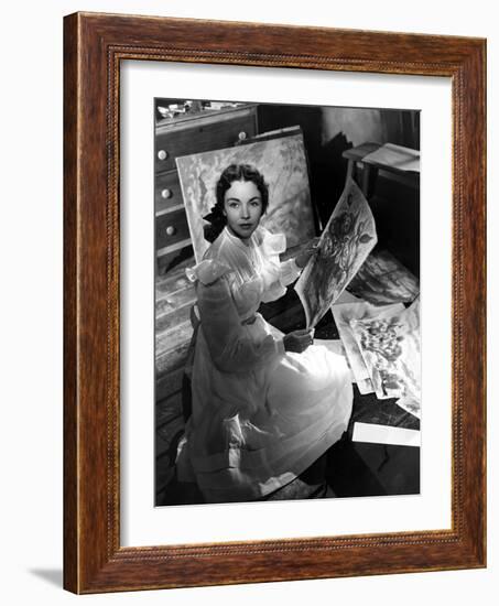 Portrait Of Jennie, Jennifer Jones, 1948-null-Framed Photo