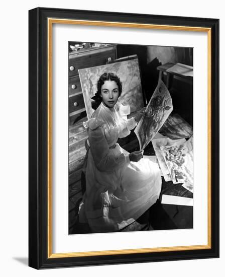 Portrait Of Jennie, Jennifer Jones, 1948-null-Framed Photo