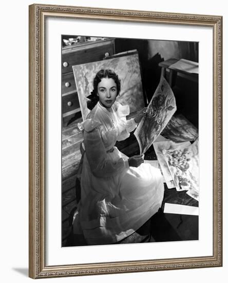 Portrait Of Jennie, Jennifer Jones, 1948-null-Framed Photo