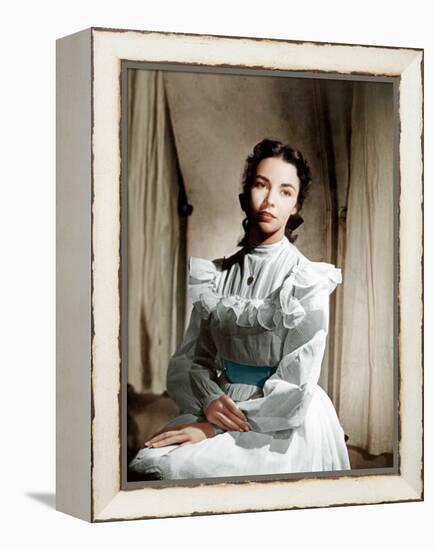 Portrait of Jennie, Jennifer Jones, 1948-null-Framed Stretched Canvas