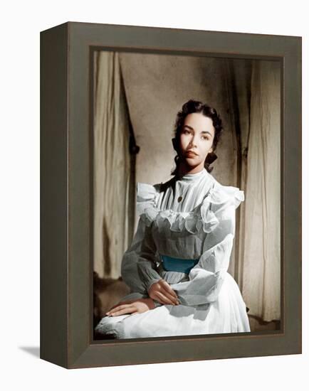 Portrait of Jennie, Jennifer Jones, 1948-null-Framed Stretched Canvas