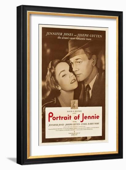 Portrait of Jennie-null-Framed Art Print