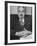 Portrait of Jewish Rabbi, Religious Leader, and Future President of Israel Dr. Chaim Weizmann-Bernard Hoffman-Framed Photographic Print