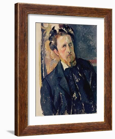 Portrait of Joachim Gasquet (1873-1921) 1896-97-Paul Cézanne-Framed Giclee Print