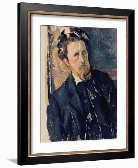 Portrait of Joachim Gasquet (1873-1921) 1896-97-Paul Cézanne-Framed Giclee Print