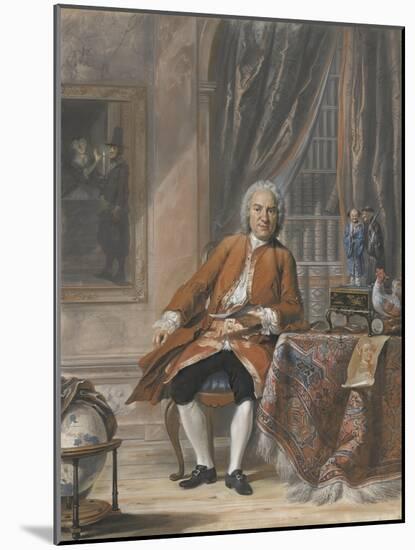 Portrait of Joan Jacob Mauricius, Governor-General of Suriname-Cornelis Troost-Mounted Art Print
