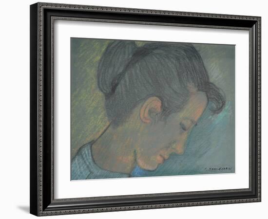 Portrait of Joan-Brenda Brin Booker-Framed Giclee Print