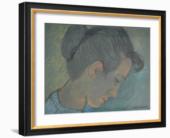 Portrait of Joan-Brenda Brin Booker-Framed Giclee Print