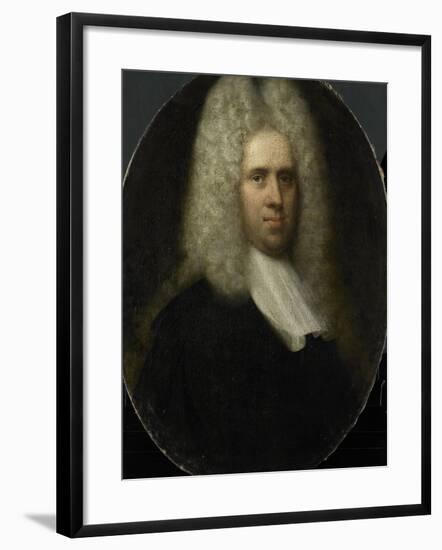 Portrait of Johan Arnold Zoutman, Husband of Anna Margaretha Van Petcum-null-Framed Art Print