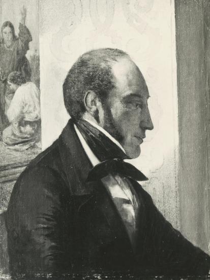 'Portrait of Johan Ludvig Heiberg' Giclee Print