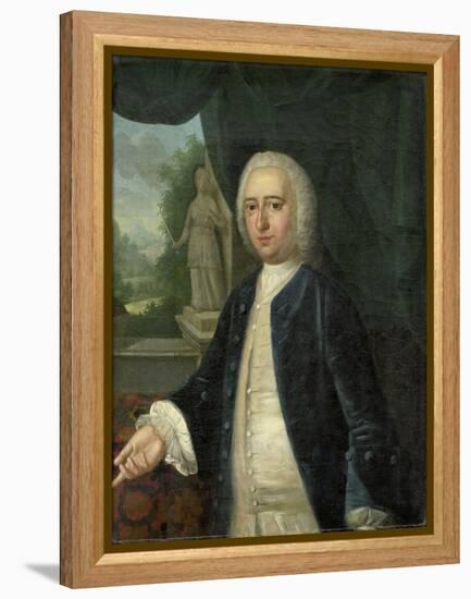 Portrait of Johan Willem Parker-Jacob Jan Nachenius-Framed Stretched Canvas