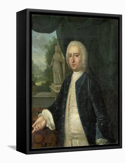 Portrait of Johan Willem Parker-Jacob Jan Nachenius-Framed Stretched Canvas