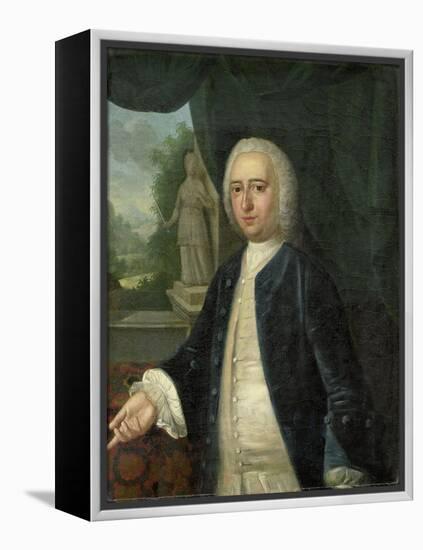 Portrait of Johan Willem Parker-Jacob Jan Nachenius-Framed Stretched Canvas