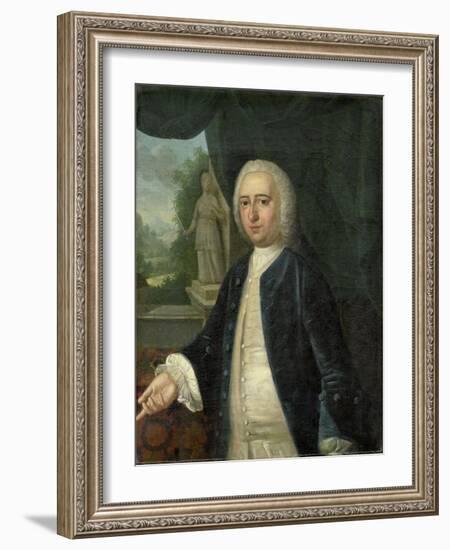 Portrait of Johan Willem Parker-Jacob Jan Nachenius-Framed Art Print