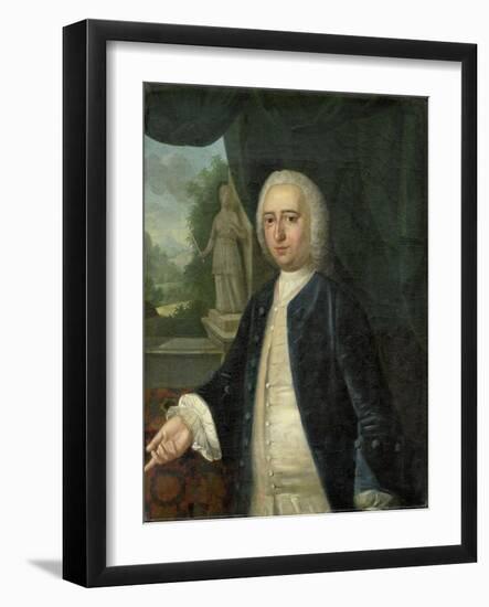 Portrait of Johan Willem Parker-Jacob Jan Nachenius-Framed Art Print