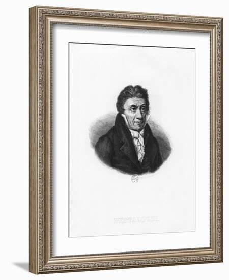 Portrait of Johann Heinrich Pestalozzi-Francois Dequevauviller-Framed Giclee Print