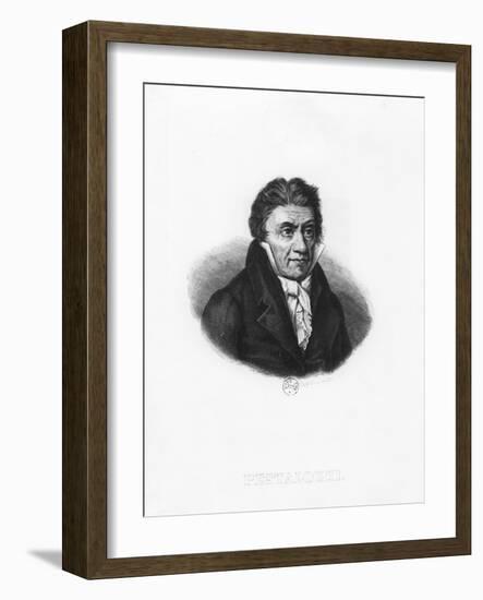 Portrait of Johann Heinrich Pestalozzi-Francois Dequevauviller-Framed Giclee Print