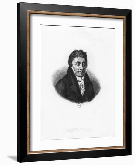 Portrait of Johann Heinrich Pestalozzi-Francois Dequevauviller-Framed Giclee Print