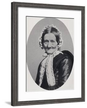 Portrait of Johanna Henrika Christiane Nissen-null-Framed Giclee Print