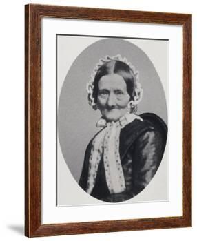 Portrait of Johanna Henrika Christiane Nissen-null-Framed Giclee Print