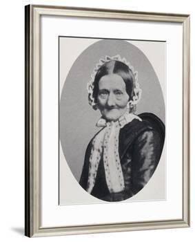 Portrait of Johanna Henrika Christiane Nissen-null-Framed Giclee Print
