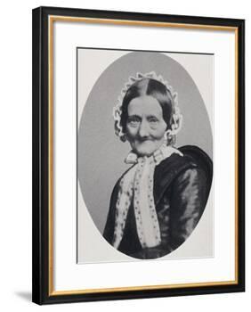 Portrait of Johanna Henrika Christiane Nissen-null-Framed Giclee Print